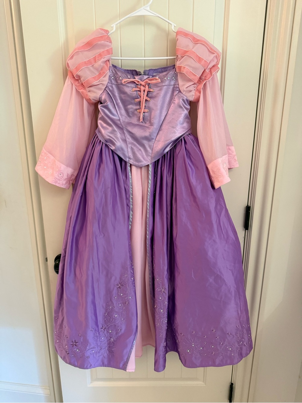 Rapunzel Costume Girls Size 10 Disney Chasing Fireflies